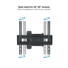 Soporte de pared TooQ LP7843TN-B 32" a 55" con doble brazo