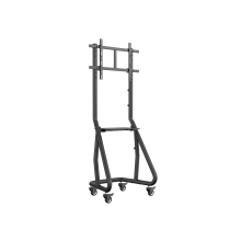 Soporte de suelo con ruedas Equip 650608 37" a 80" fijo negro