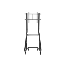 Soporte de suelo con ruedas Equip 650608 37" a 80" fijo negro