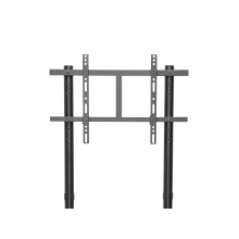 Soporte de suelo con ruedas Equip 650608 37" a 80" fijo negro