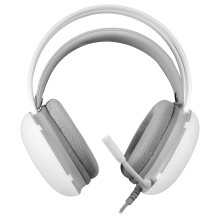 Auriculares Mars Gaming MH-Glow 3.5mm alimentado por USB blanco
