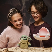 Figura interactiva hasbro star wrs wild ridin' grogu