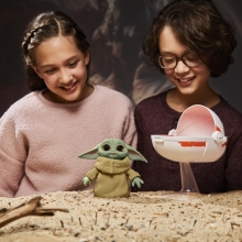 Figura interactiva hasbro star wrs wild ridin' grogu