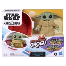 Figura interactiva hasbro star wrs wild ridin' grogu
