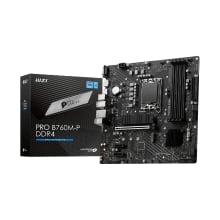 Placa base MSI PRO B760M-P 1700 mATX 4xDDR5