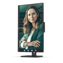 Monitor AOC Q27P3CW 27" IPS QHD HDMI DP webcam pivotante multimedia