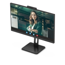 Monitor AOC Q27P3CW 27" IPS QHD HDMI DP webcam pivotante multimedia
