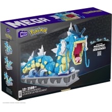Figura mattel mega construx motion pokemon gyarados 2186 pcs