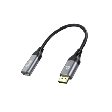 Adaptador Equip DisplayPort 1.2 macho a HDMI hembra 4K 15cm