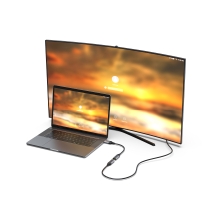 Adaptador Equip DisplayPort 1.2 macho a HDMI hembra 4K 15cm