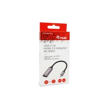 Adaptador Equip USB Tipo C macho a HDMI hembra 2.0 4K 15cm