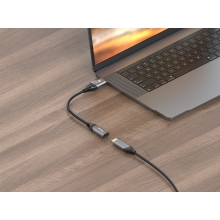 Adaptador Equip DisplayPort 1.4 macho a HDMI hembra 8K 15cm