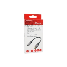 Adaptador Equip DisplayPort 1.4 macho a HDMI hembra 8K 15cm