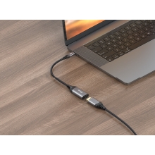 Adaptador Equip USB Tipo C macho a DisplayPort hembra 1.4 8K