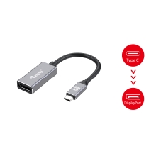 Adaptador Equip USB Tipo C macho a DisplayPort hembra 1.4 8K
