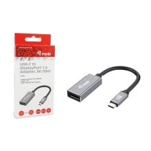 Adaptador Equip USB Tipo C macho a DisplayPort hembra 1.4 8K