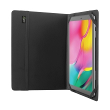 Funda universal Trust Primo Folio para tablets 10" PET reciclados negro (24214)