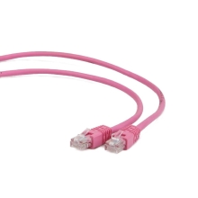 Cable de red Gembird UTP Cat5e 3m rosa