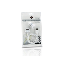 KIT APPLE CARGADOR CONCEPTRONIC PARA COCHE A 2 USB 5V 2A Y CABLE USB APPLE 1105228