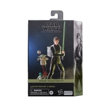 Figura hasbro star wars the black series luke skywalker & grogu