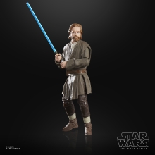 Figura hasbro star wars the black series obi - wan kenobi (jabiim)
