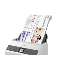 Escáner documental Epson WorkForce DS-730N A4 40ppm USB red
