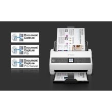 Escáner documental Epson WorkForce DS-730N A4 40ppm USB red