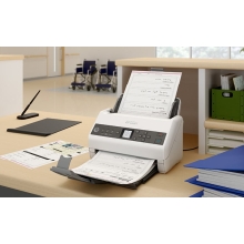 Escáner documental Epson WorkForce DS-730N A4 40ppm USB red