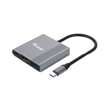 Docking USB tipo C Equip 133488 a 1xHDMI 4K USB-A USB-C PD 100W