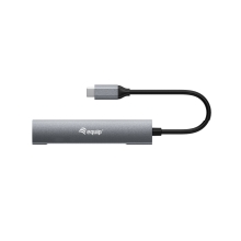 Hub USB tipo C Equip Life USB3.2 Gen1 4 puertos USB tipo C