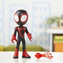 Figura gigante hasbro marvel spidey and his amazing friends miles morales