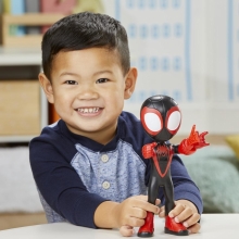 Figura gigante hasbro marvel spidey and his amazing friends miles morales