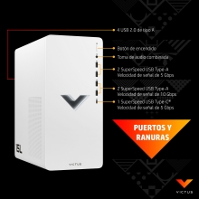 HP Victus 15L TG02-0167NS I5-12400F 16GB 512GB + HDD 1TB RTX 3050 FreeDOS