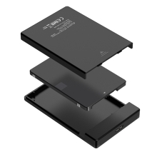 Caja externa Ewent 2.5" USB 3.2 sin tornillos negro