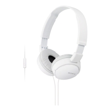 Auriculares Sony MDR-ZX110AP compactos jack 3.5mm blanco