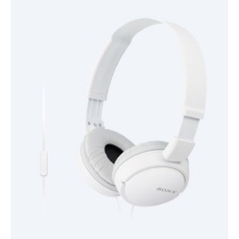 Auriculares Sony MDR-ZX110AP compactos jack 3.5mm blanco