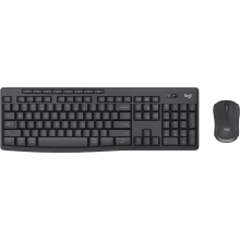 Teclado y ratón inalámbrico Logitech MK370 negro