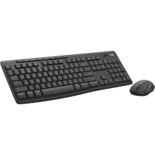 Teclado y ratón inalámbrico Logitech MK370 negro