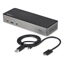 Adaptador StarTech para Tres Monitores DisplayPort y HDMI 4K de 60H