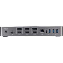 Adaptador StarTech para Tres Monitores DisplayPort y HDMI 4K de 60H
