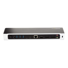 Adaptador StarTech Replicador USB Tipo C para 3 Monitores 4K 2x DP y HDMI - PD 100W