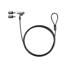 Cable seguridad de portátil tipo nano TooQ con llave 1.5m