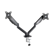 Soporte de mesa TooQ DB5132TNR-B 17" a 32" 2 pantallas con brazos negro