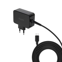 Cargador de pared TooQ USB Tipo C PD 65W con sistema GAN