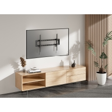 Soporte de pared Equip 650339 60" a 120" inclinable negro