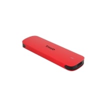 Caja externa TooQ M.2 NVMe USB 3.1 Gen2 aluminio roja