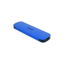 Caja externa TooQ M.2 NVMe USB 3.1 Gen2 aluminio azul