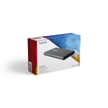 Caja externa TooQ 2.5" SATA USB 3.1 Gen1 gris