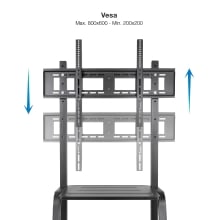 SOPORTE SUELO TOOQ RUEDAS "COLOSO" 37"-100"