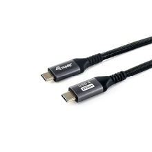Cable Equip USB tipo C 4 Gen2x2 macho/macho transferencia 20G 100w 4k 2m negro